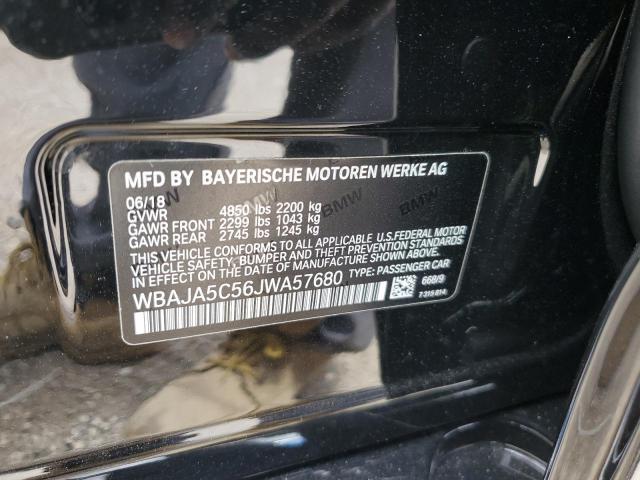 WBAJA5C56JWA57680 BMW 530 I