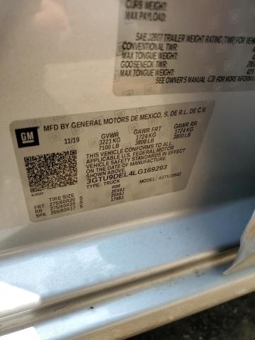 3GTU9DEL4LG169293 GMC Sierra K1500 Slt