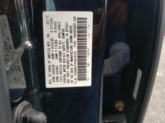19UUB2F51FA004234 Acura TLX TECH