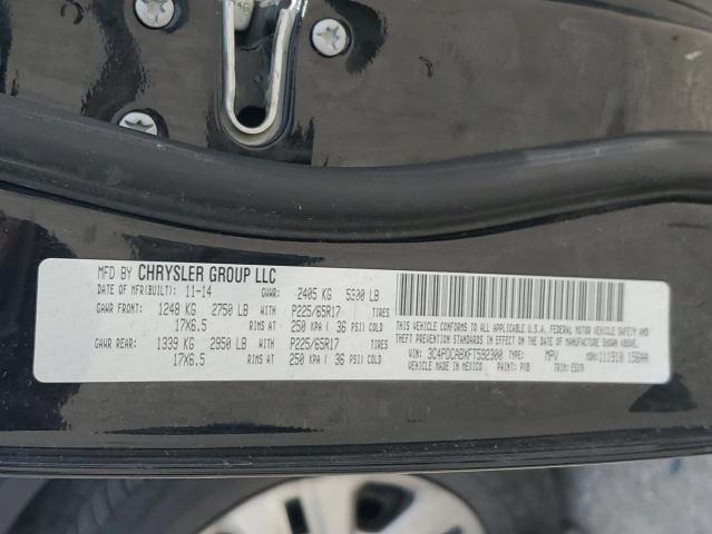 3C4PDCABXFT592300 Dodge JOURNEY SE