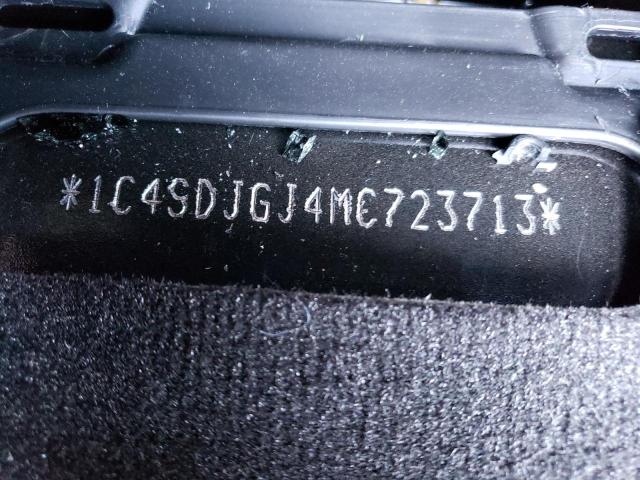 1C4SDJGJ4MC723713 Dodge Durango Srt 392