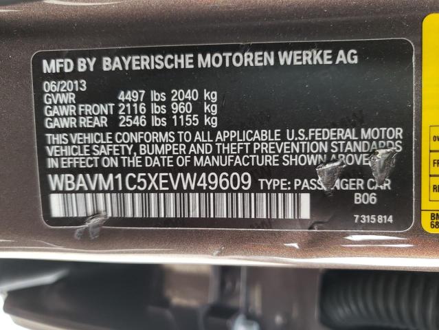WBAVM1C5XEVW49609 BMW X1 Sdrive28i