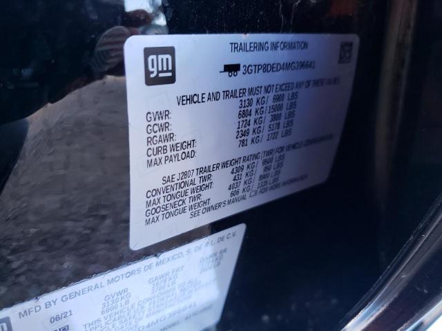 3GTP8DED4MG396641 GMC Sierra C1500 Slt