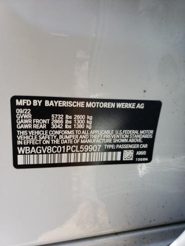 WBAGV8C01PCL59907 BMW M850XI