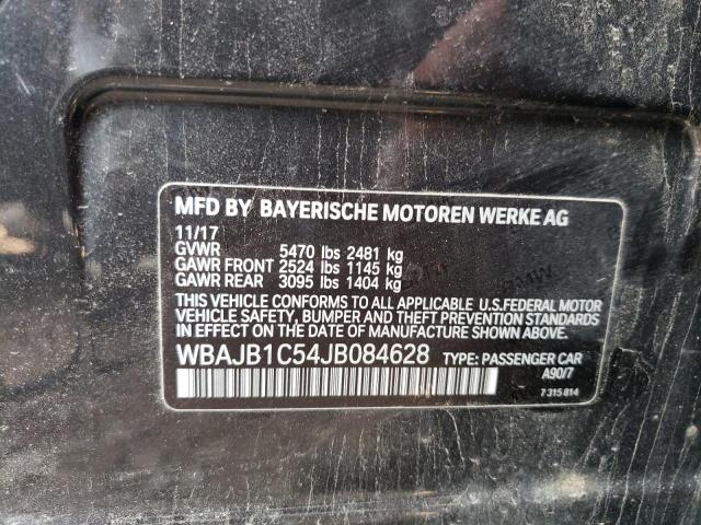 WBAJB1C54JB084628 BMW 530XE