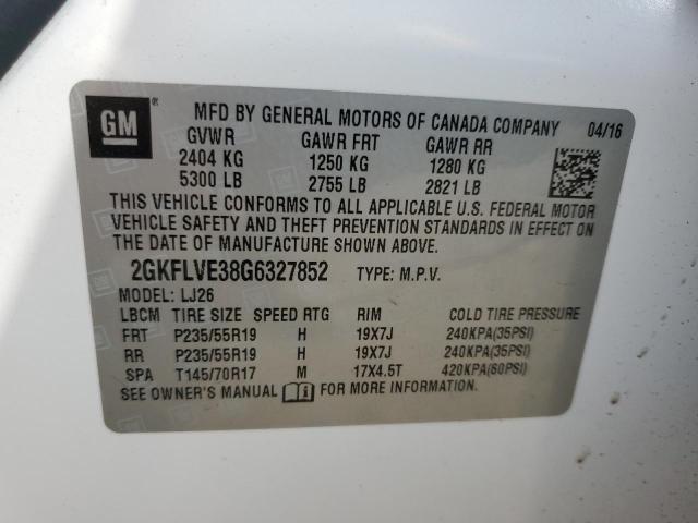 2GKFLVE38G6327852 GMC Terrain Denali