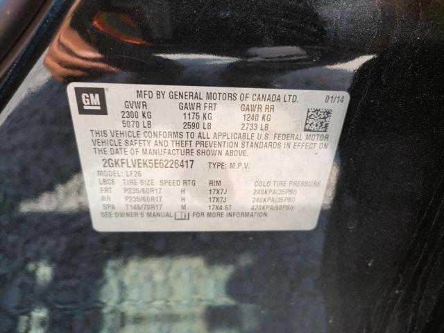 2GKFLVEK5E6226417 GMC Terrain Sle