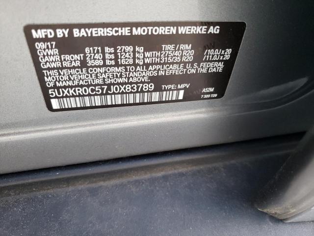 5UXKR0C57J0X83789 BMW X5 Xdrive35i