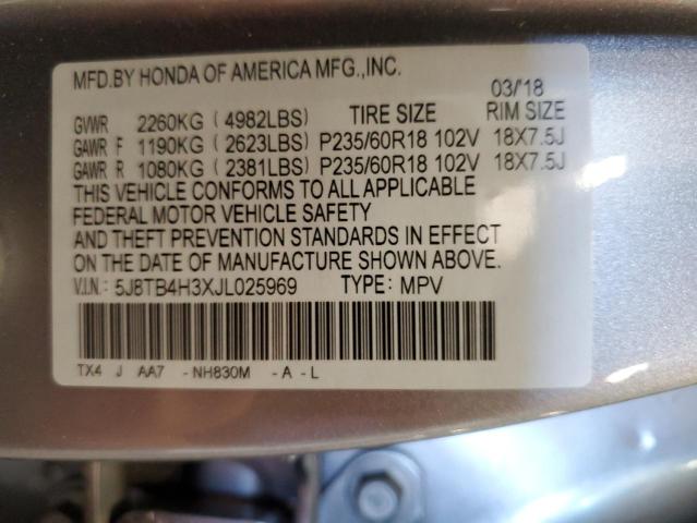 5J8TB4H3XJL025969 Acura RDX
