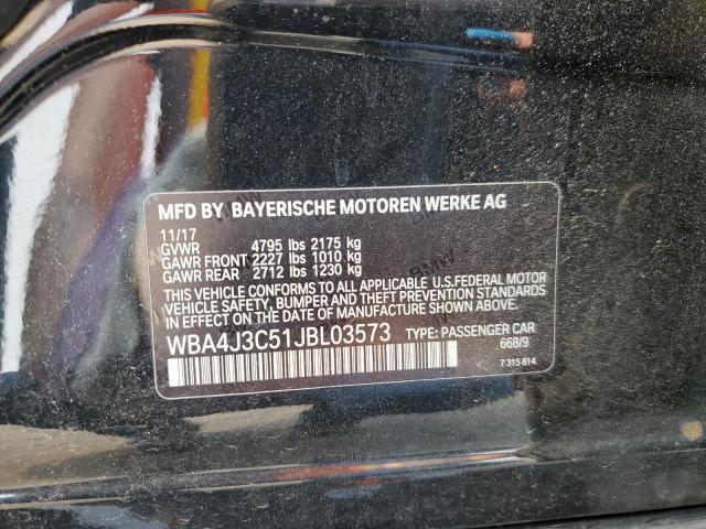 WBA4J3C51JBL03573 BMW 430xi Gran Coupe