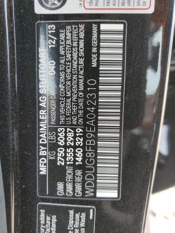 WDDUG8FB9EA042310 Mercedes-Benz S 550 4matic