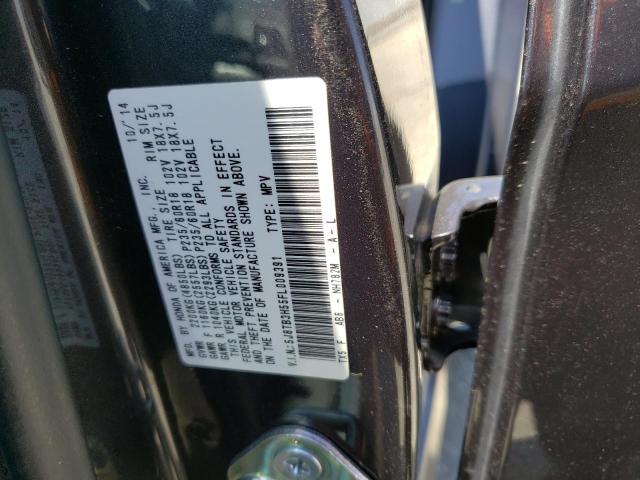 5J8TB3H55FL009391 Acura Rdx Technology