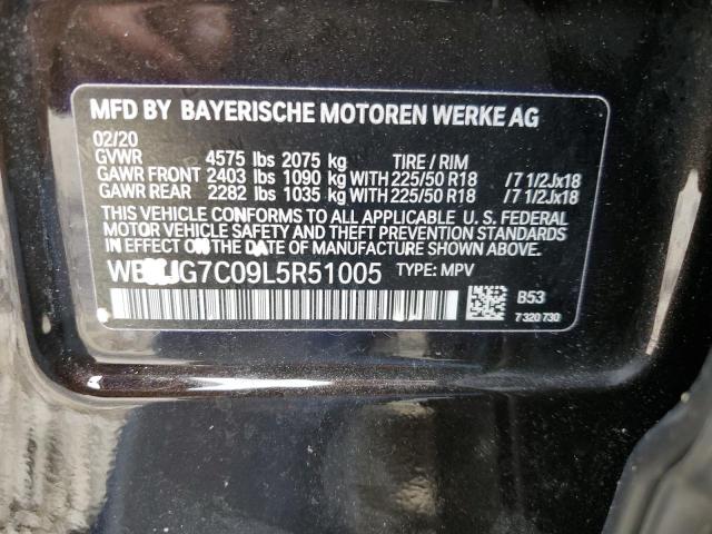 WBXJG7C09L5R51005 BMW X1 Sdrive28i