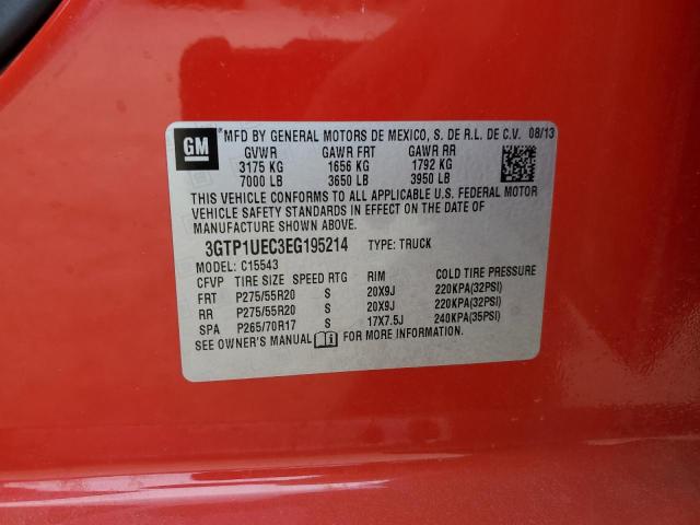3GTP1UEC3EG195214 GMC Sierra C1500 Sle