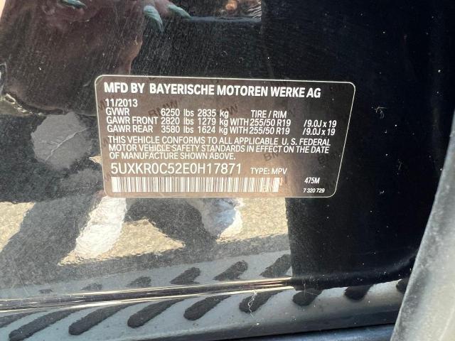 5UXKR0C52E0H17871 BMW X5 Xdrive35i