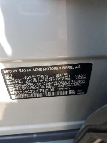 WBXYJ5C33JEF82589 BMW X2 Xdrive28i