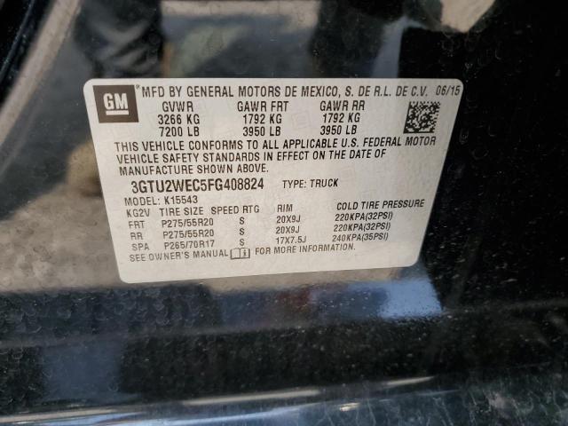 3GTU2WEC5FG408824 GMC Sierra K1500 Denali