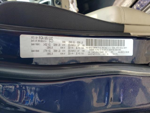1C4RDJAG0JC156083 Dodge Durango Sxt