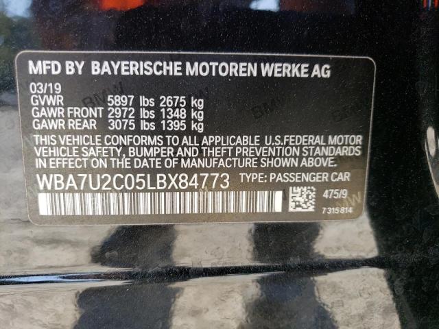 WBA7U2C05LBX84773 BMW 750 Xi