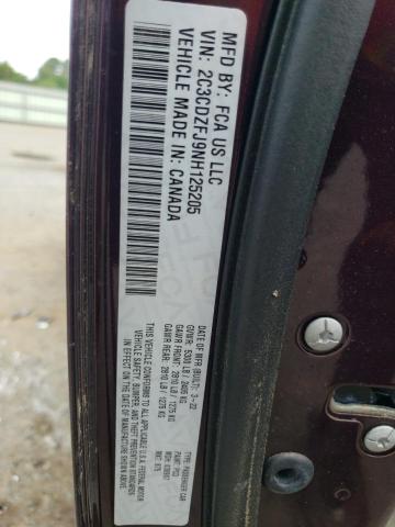 2C3CDZFJ9NH125205 Dodge Challenger R/t Scat Pack