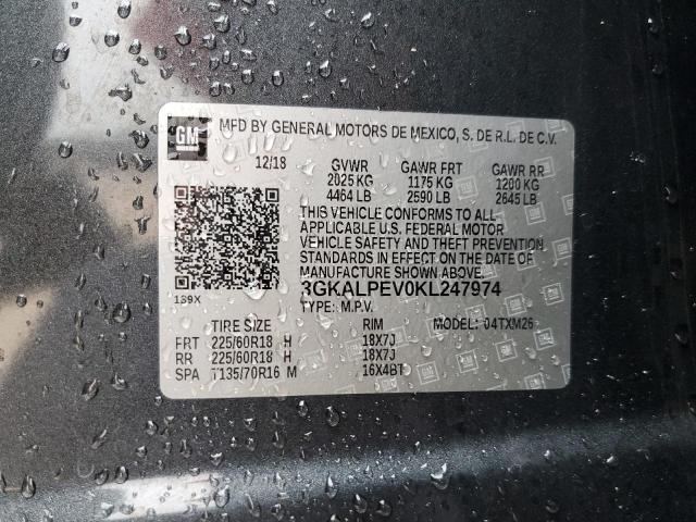 3GKALPEV0KL247974 GMC Terrain Slt