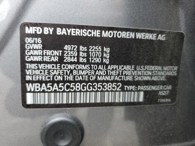 WBA5A5C58GG353852 BMW 528 I