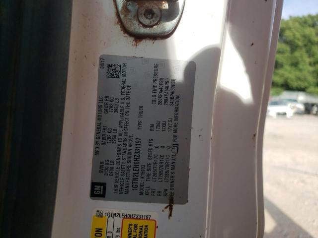 1GTN2LEH0HZ331197 GMC Sierra K1500