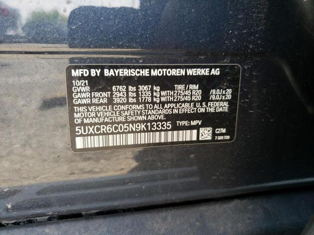 5UXCR6C05N9K13335 BMW X5 Xdrive40i