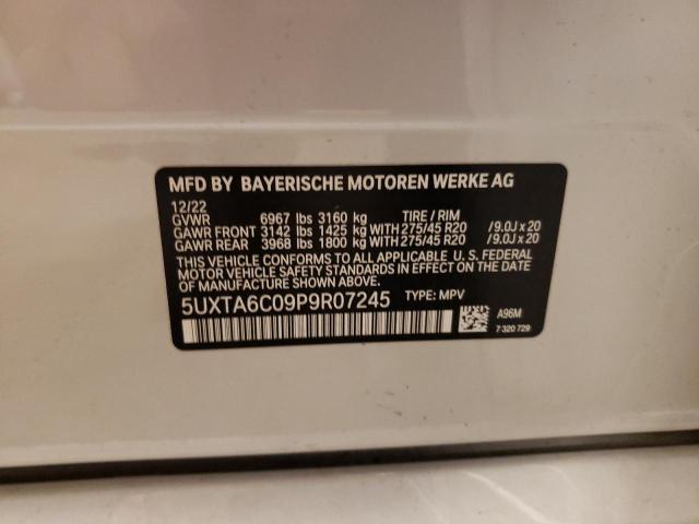 5UXTA6C09P9R07245 BMW X5 Xdrive45e
