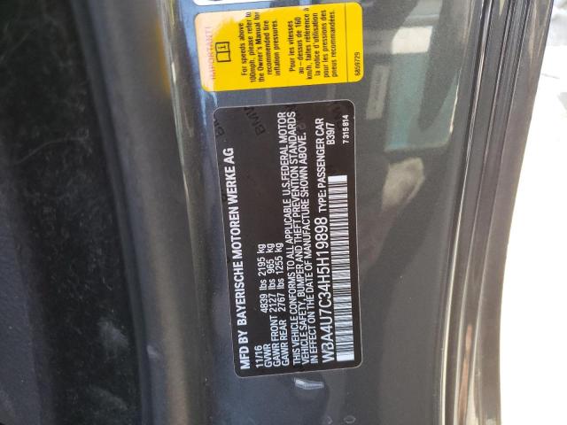 WBA4U7C34H5H19898 BMW 430I