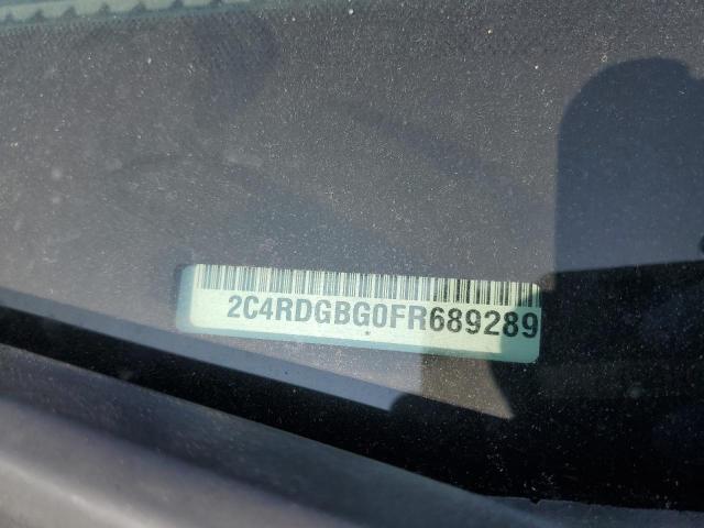 2C4RDGBG0FR689289 Dodge Grand Caravan Se