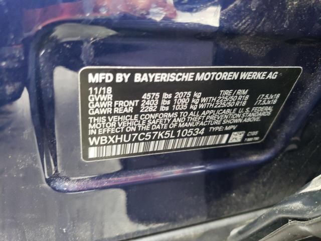 WBXHU7C57K5L10534 BMW X1 Sdrive28i