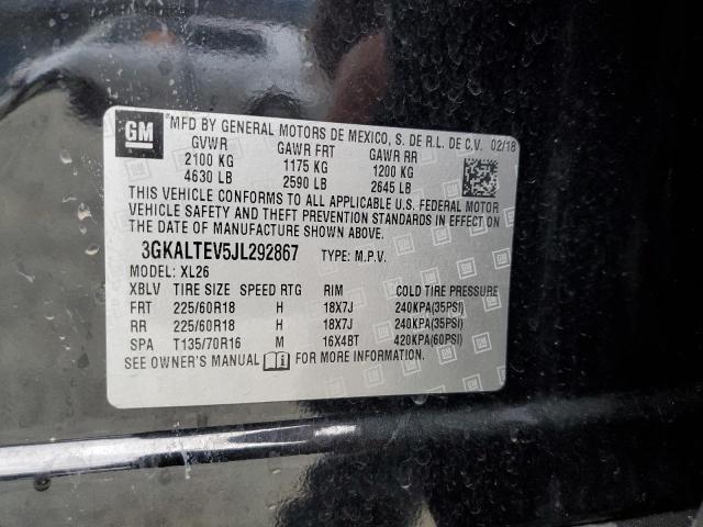 3GKALTEV5JL292867 GMC Terrain Sle