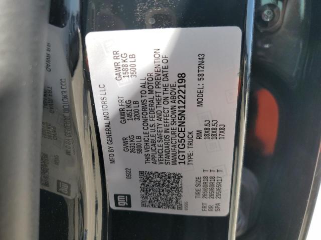 1GTG5CEN5N1222198 GMC Canyon Elevation