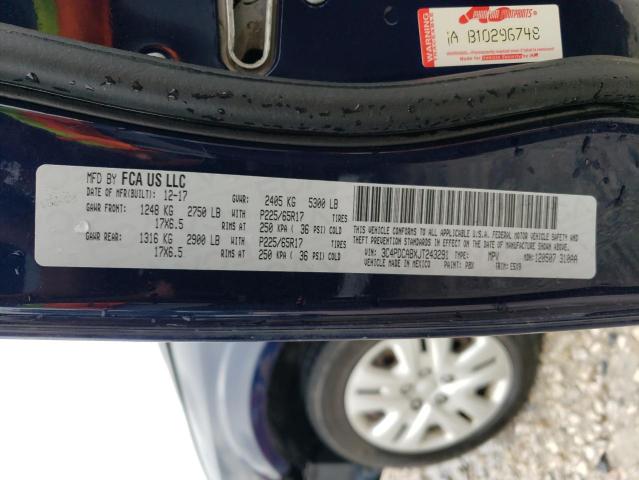 3C4PDCABXJT243291 Dodge JOURNEY SE