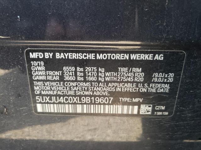 5UXJU4C0XL9B19607 BMW X5 M50i