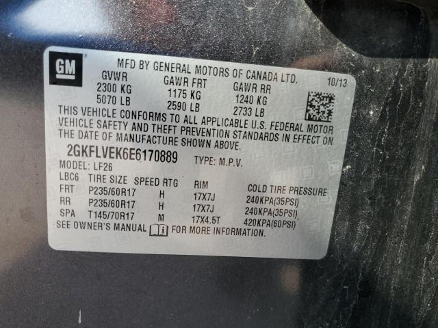 2GKFLVEK6E6170889 GMC Terrain Sle