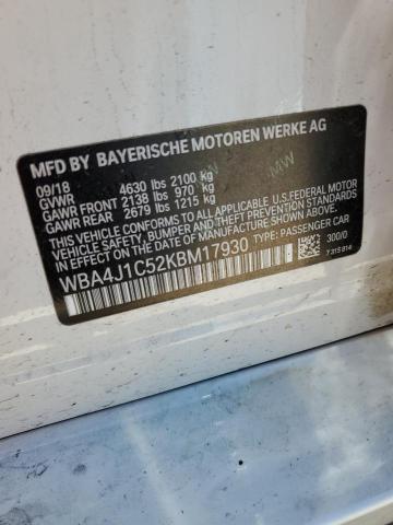 WBA4J1C52KBM17930 BMW 430i Gran Coupe