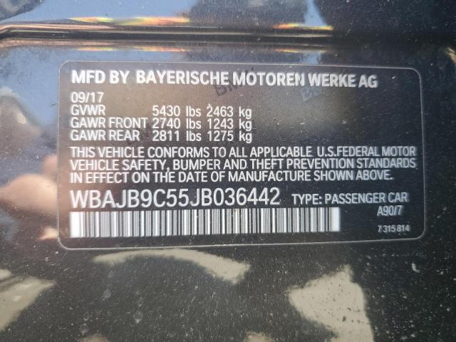 WBAJB9C55JB036442 BMW M550xi