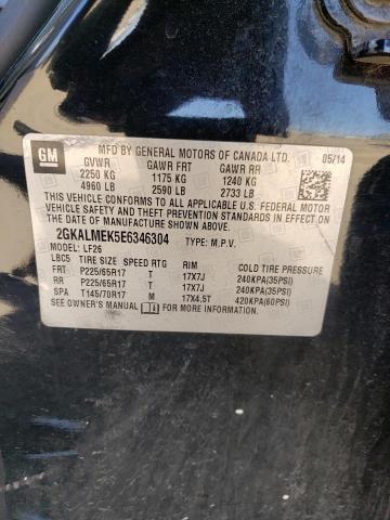 2GKALMEK5E6346304 GMC Terrain Sle