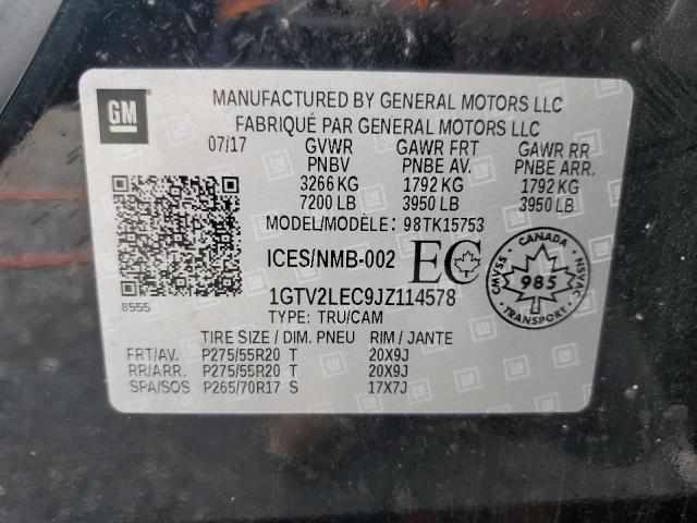 1GTV2LEC9JZ114578 GMC Sierra K1500