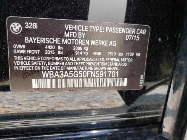 WBA3A5G50FNS91701 BMW 328 I