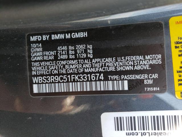 WBS3R9C51FK331674 BMW M4