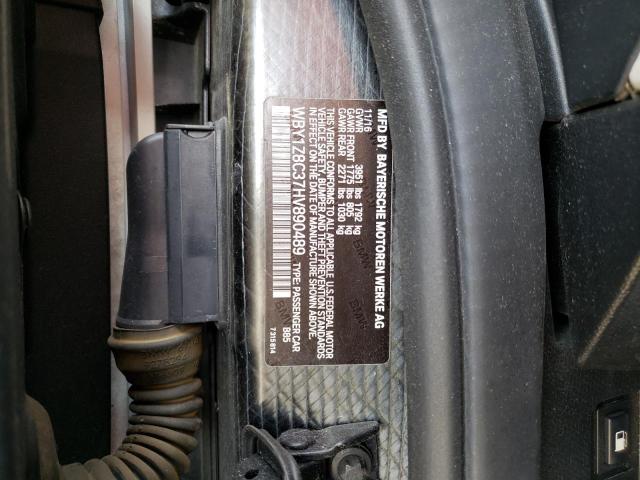 WBY1Z8C37HV890489 BMW I3 REX