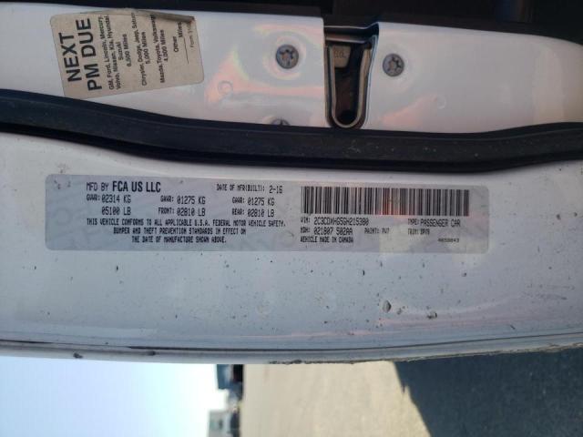 2C3CDXHG5GH215380 Dodge Charger Sxt