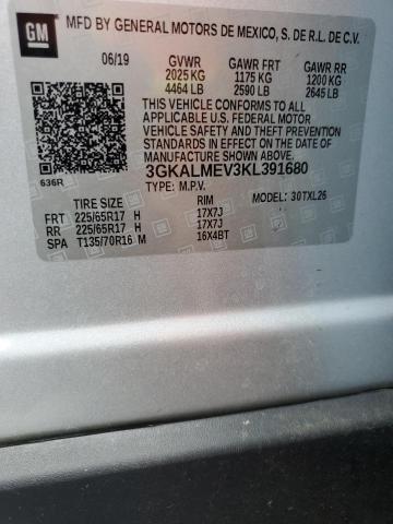 3GKALMEV3KL391680 GMC Terrain Sle