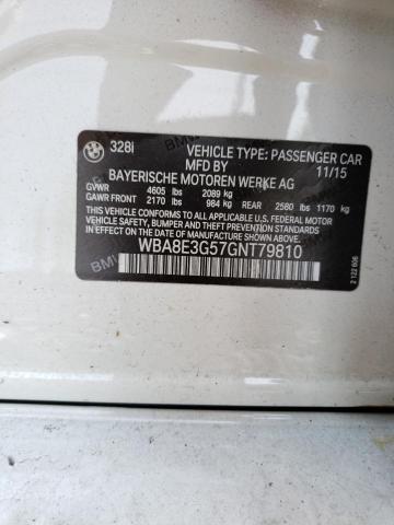 WBA8E3G57GNT79810 BMW 328 Xi Sulev