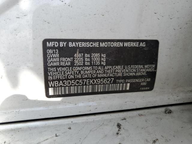 WBA3D5C57EKX95627 BMW 328 D Xdrive