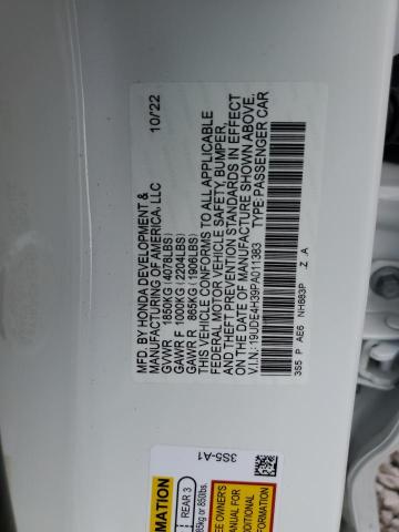 19UDE4H39PA011383 Acura Integra A-spec