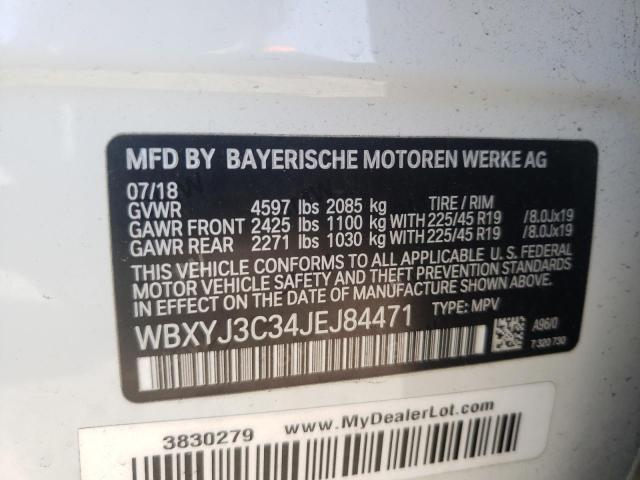 WBXYJ3C34JEJ84471 BMW X2 Sdrive28i